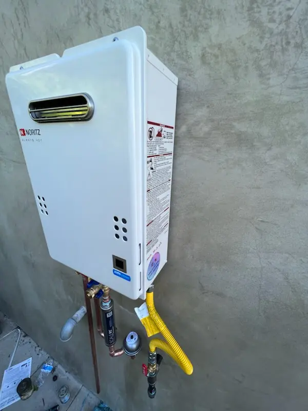 Tankless water heater installation for Smith Corners homes